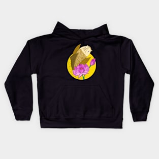 Flower Koi Fish Kids Hoodie